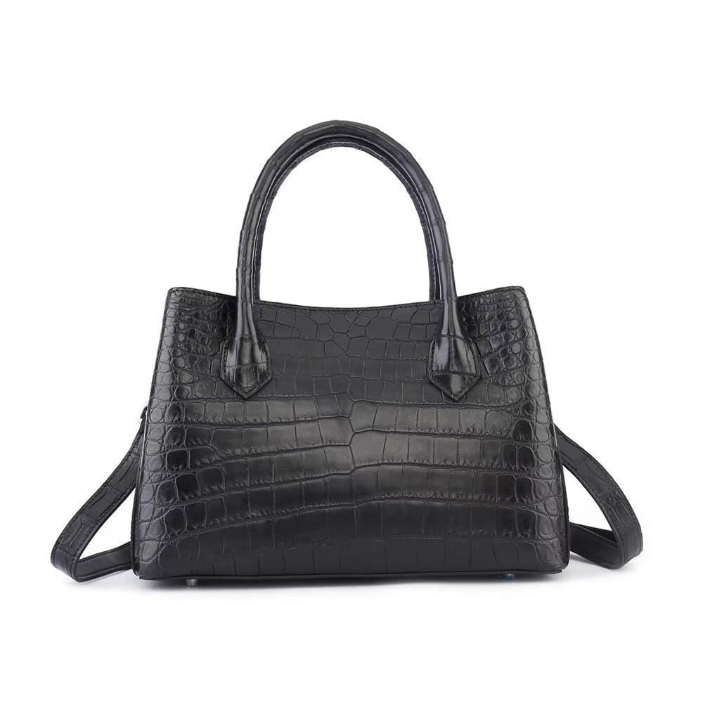 Women's Mini Top Handle Tote Bags  Black