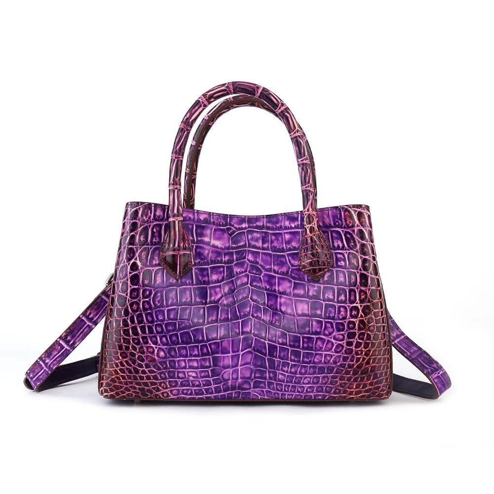 Women's Mini Top Handle Tote Bags Purple