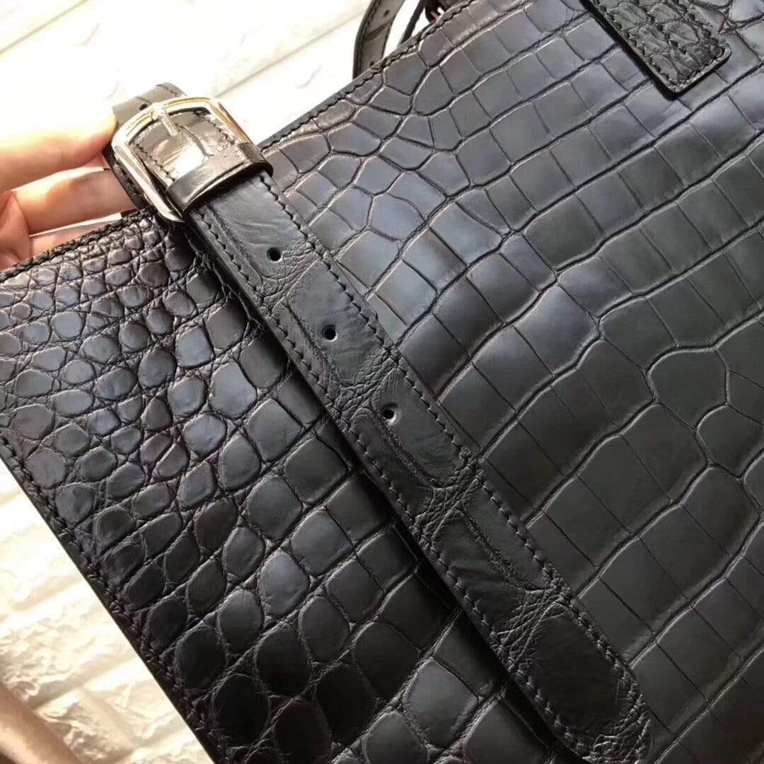 Womens Genuine Crocodile Leather Tote  Bags Shoulder Handbags & Purse