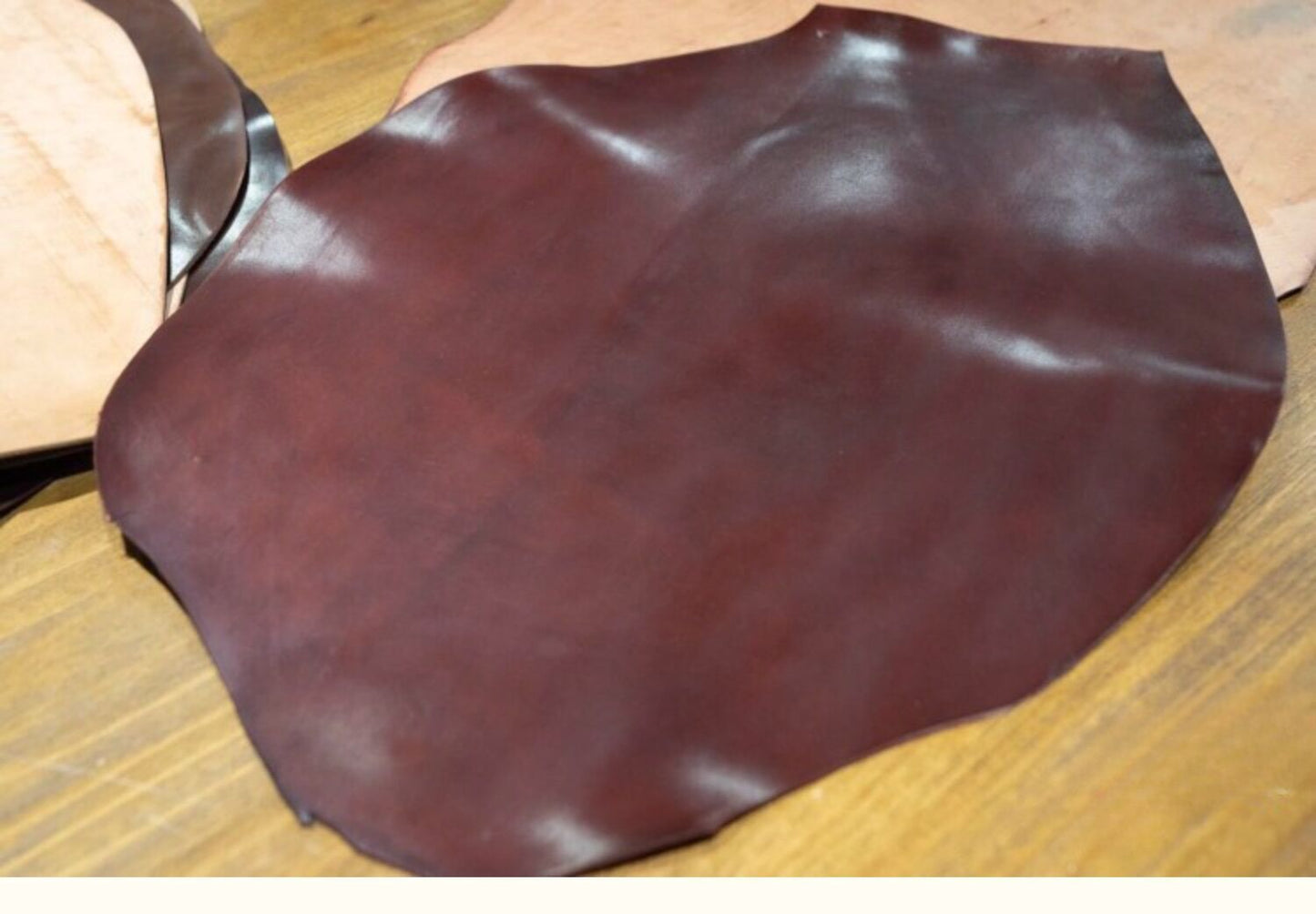 US Horween Shell Cordovan Leather  Colorway