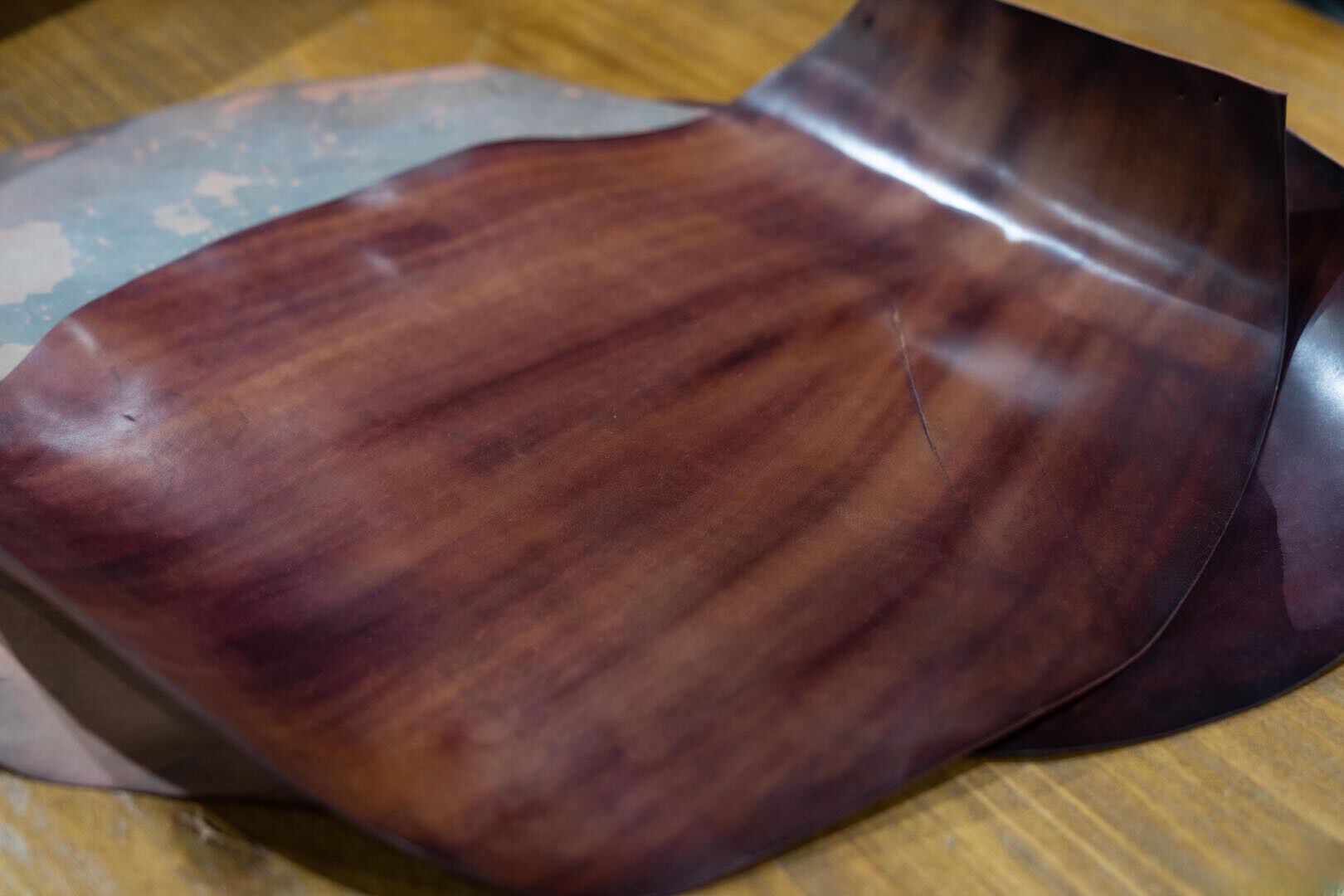 US Horween Shell Cordovan Leather  Colorway